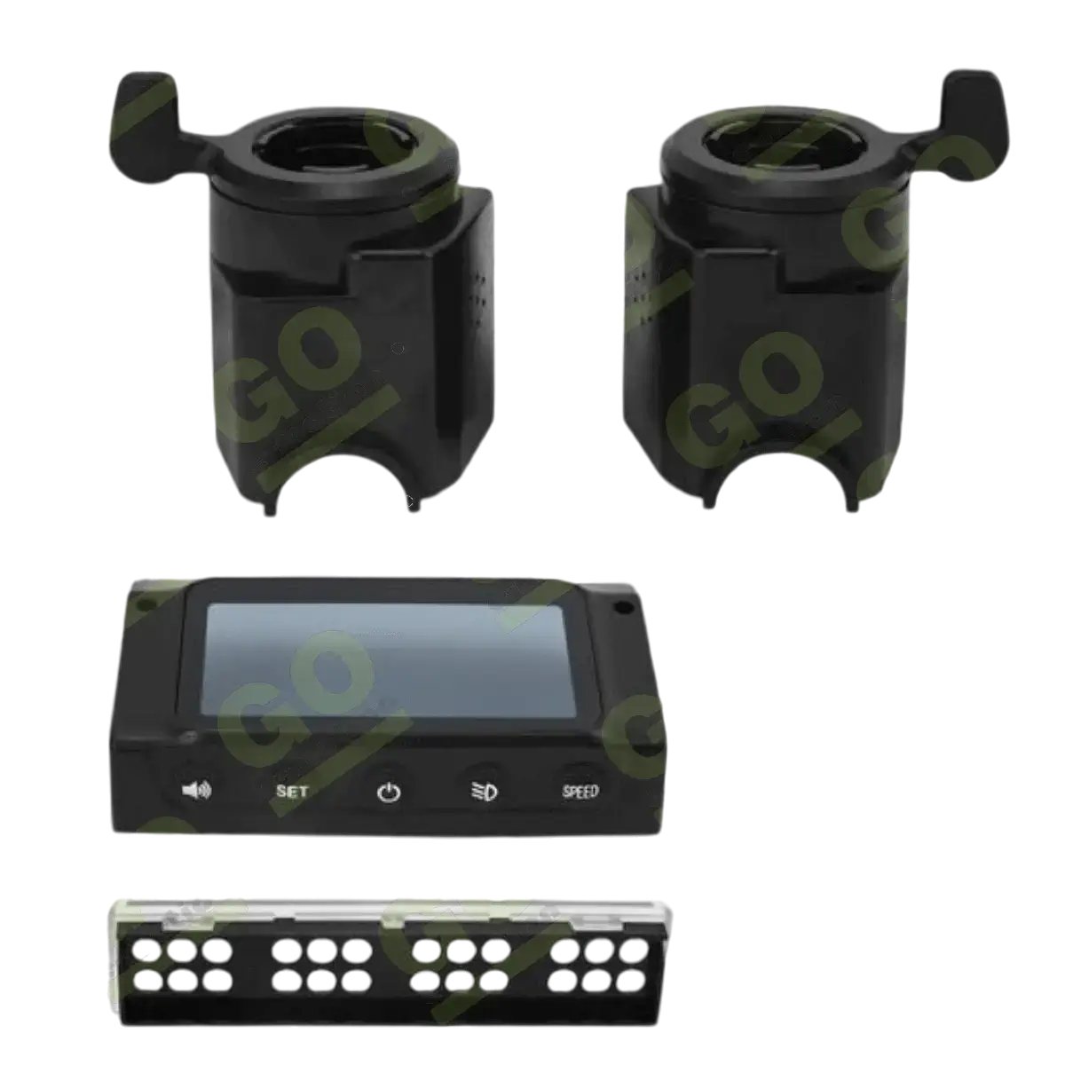 Kijelző, fedél és gázpedál Kugoo S1, S3 robogóhoz - készlet