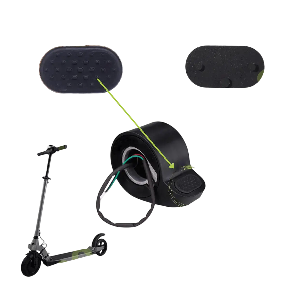 Gázpedál gumi Xiaomi M365, PRO, 1S, PRO 2 készülékekhez