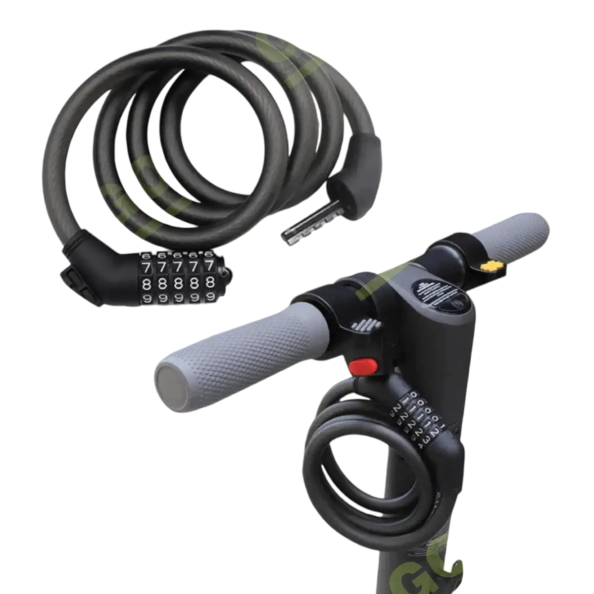 1,2 m-es kombinált lakat robogóhoz