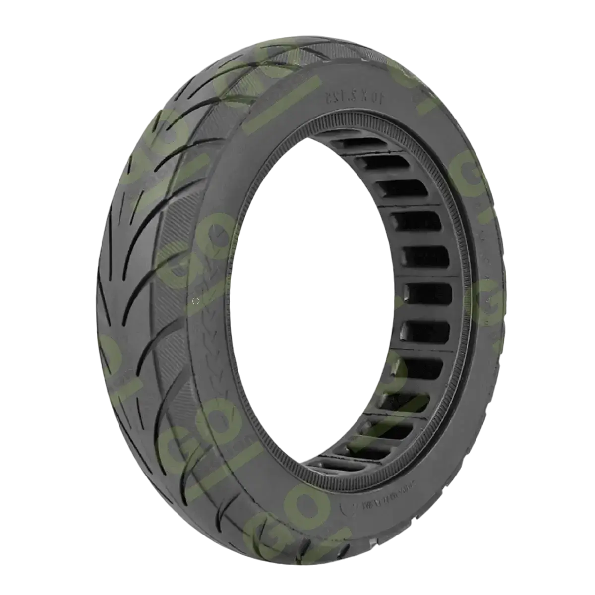 Tömör gumiabroncs 10x2.125 Ninebot F30 robogóhoz