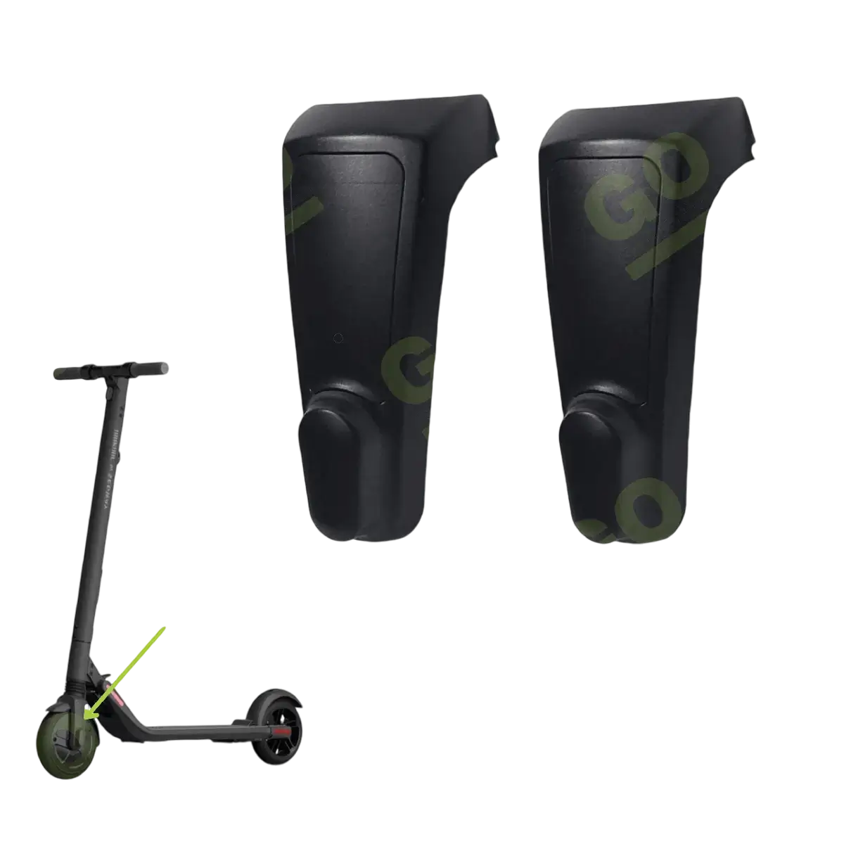 Első villa védősapkák Ninebot ES-hez