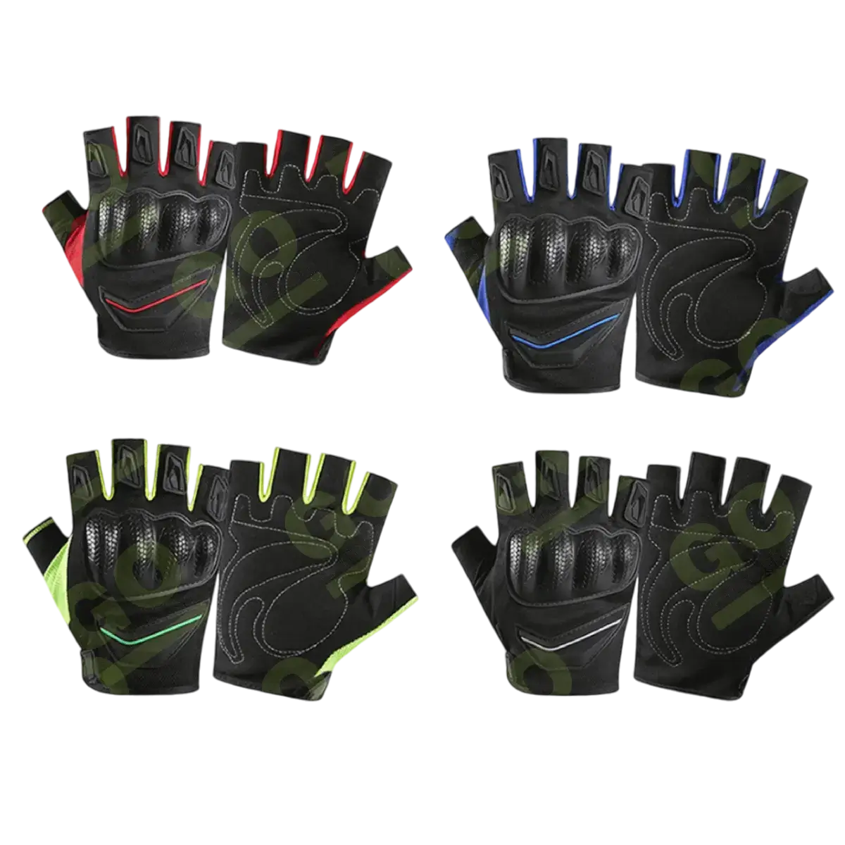 Ujjatlan kesztyűk robogóhoz/kerékpárhoz