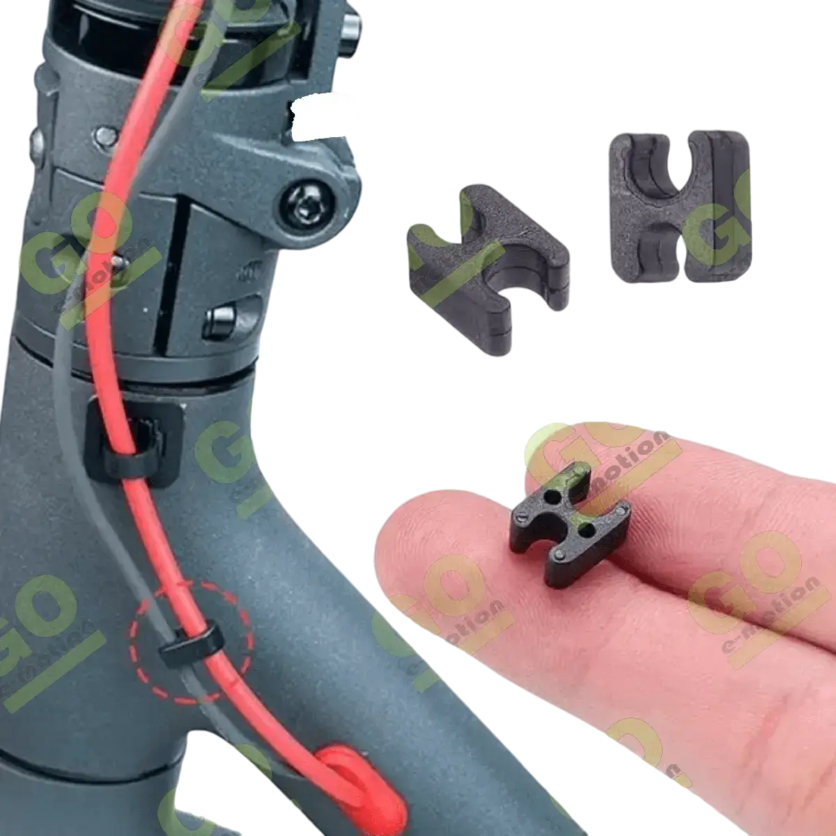 Elektromos roller kábelrendező bilincs