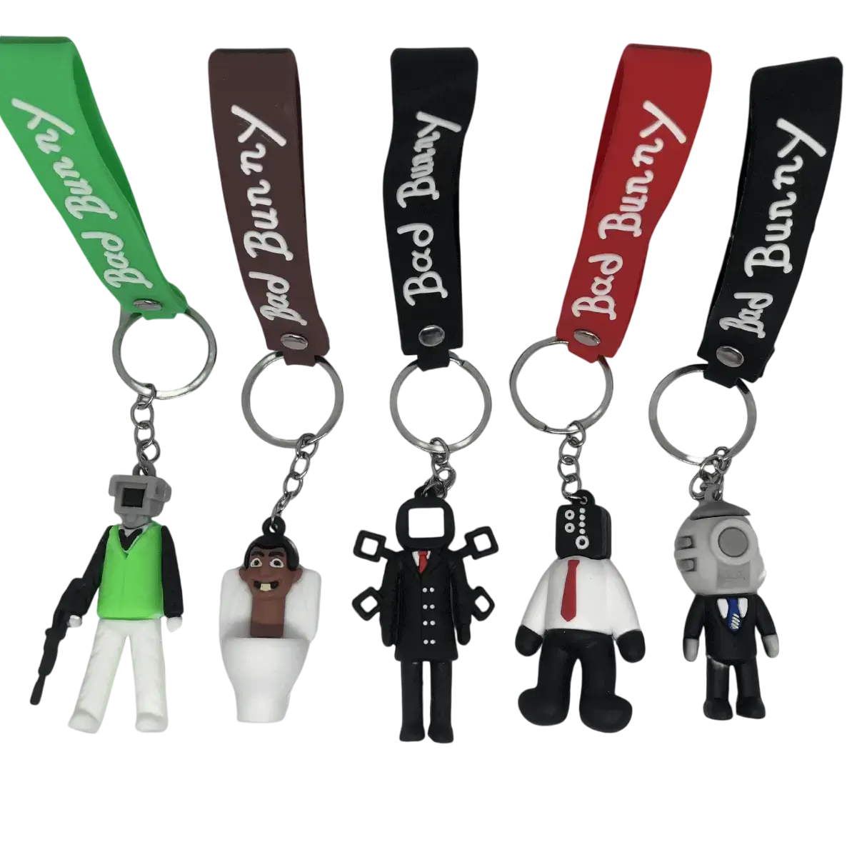 Szilikon kulcstartó