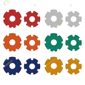 Xiaomi motortér burkolat matricák - színes