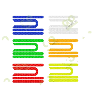 Védőtok matricák - színesek Xiaomi készülékekhez