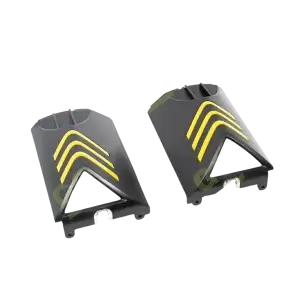 Hátsó lökhárító-sapkák fényvisszaverő csíkokkal Vsett 10+