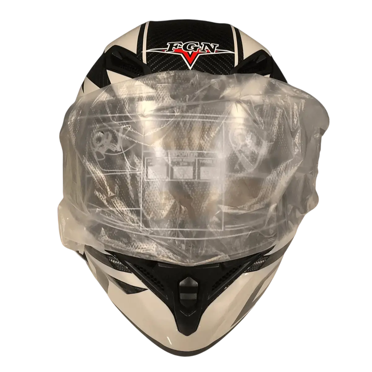 Zárt sisak motoros sisakkal