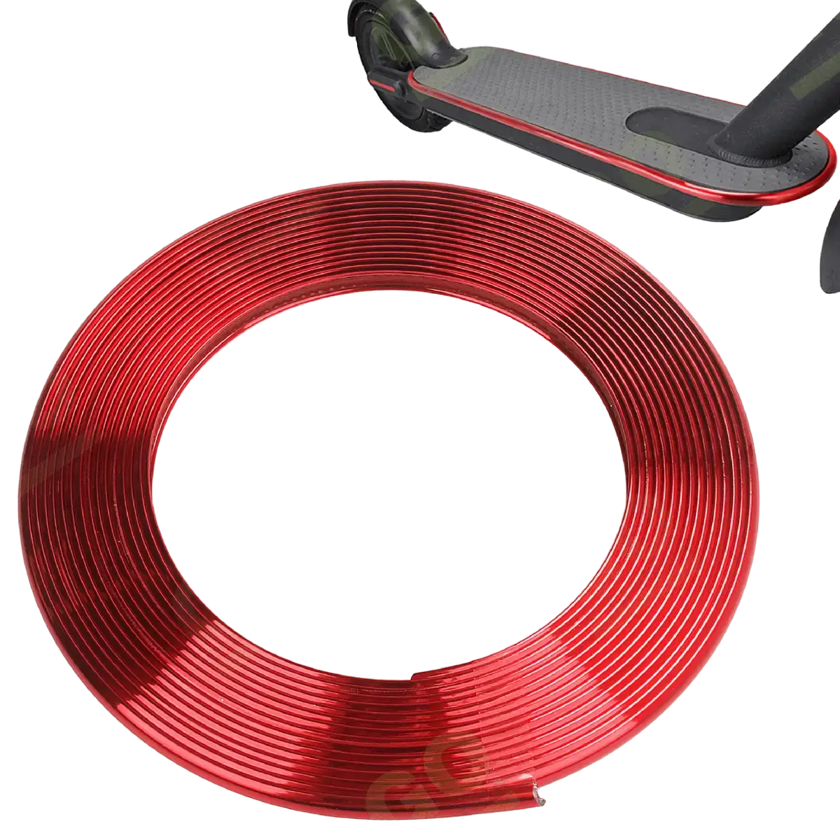 Védő lökhárító csík robogóhoz 4m, fényes - Galéria 5